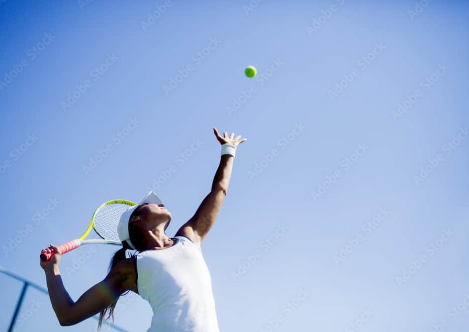 Image femme tennis